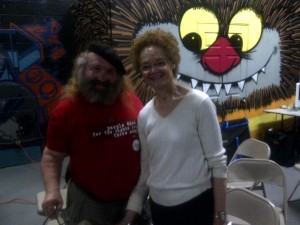 L:  Jan B. Tucker; R:  Kathy Cleaver