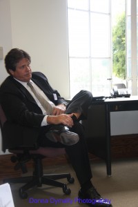 Lobbyist Gregory J. Spicer at 8-27-13 meeting of the Office of Finance