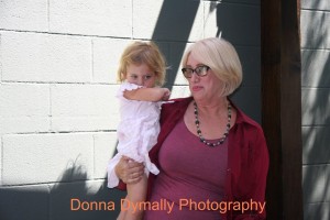 Sharon Jimenez with Grand-daughter Lily:  we are more committed to the next generation than to the next election