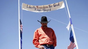 Cliven Bundy Protester