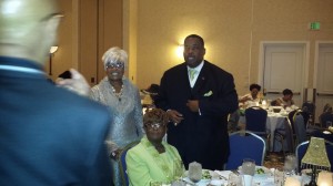 Dr. Marcia Coppertino, Yvonne Walker Williams, Pastor E.L. Williams