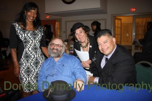 L to R:  Lo Barnes, Jan B. Tucker, Marge Buckley, Alex Salazar