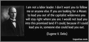 Doesn't this sound strikingly similar to Bernie Sanders' message?