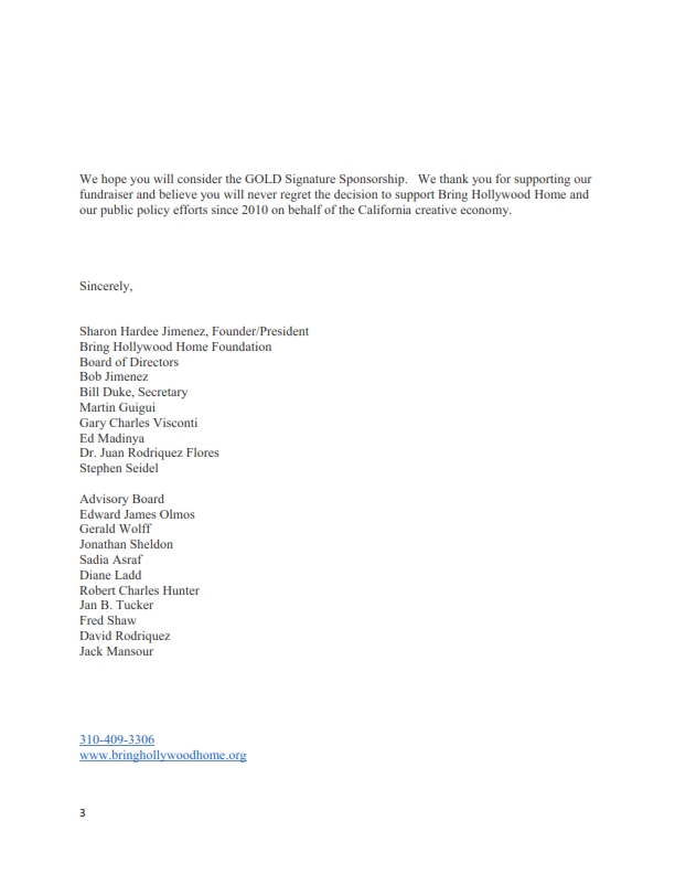 Sponsorship Letter Bring Hollywood Home Celebrity Dinner & Concert Friday, October 7th, 2016 New Roads Santa Monica_003