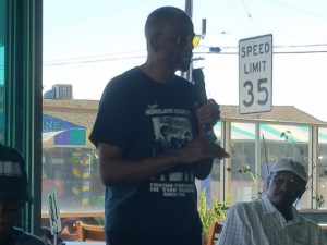 Kwaku discusses the philosophy of Nuey P. Newton and the historical development of the Black Panther Party